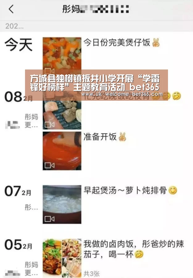 方城县独树镇扳井小学开展“学雷锋好榜样”主题教育活动_bet365在线(图1) bet365在线